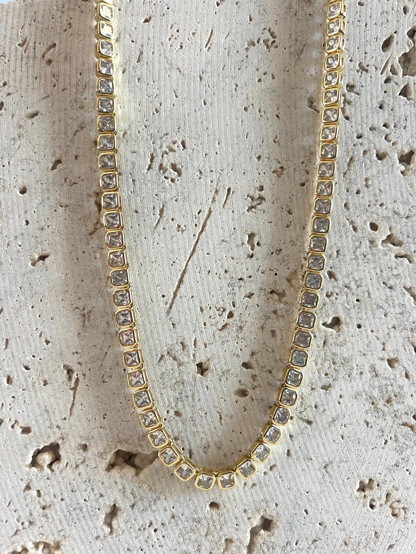 “Shes that girl” tennis Necklace