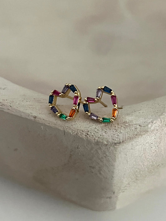 Heart Studs